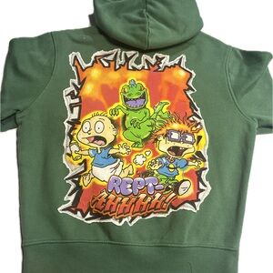 Green Graphic Rugrats Unisex Hoodie